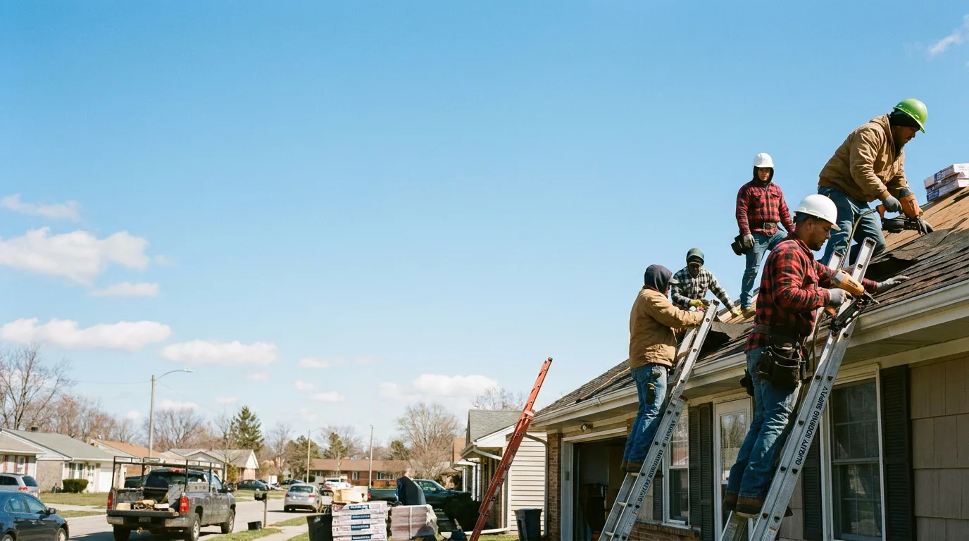 Roofing in Reasnor, IA near me